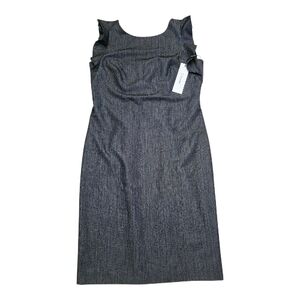 🏷️ NWT Calvin Klein Charcoal Midi Dress